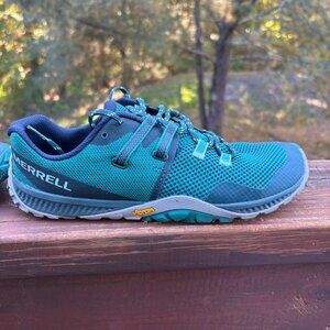 MSRP $120 - Merrell Women's Trail Glove 6 Minimalist Shoes Size 8 Green